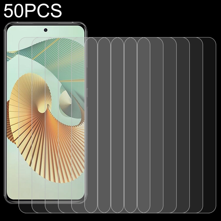 50 PCS 0.26mm 9H 2.5D Tempered Glass Film, For NZONE S7 Pro+ 5G (50 PCS), For BLU G91 Pro (50 PCS), For ZTE nubia Z30 Pro (50 PCS), For ZTE Axon 30 5G (50 PCS), For ZTE Axon 30 Pro 5G (50 PCS), For ZTE Blade 11 Prime (50 PCS), For Tecno Camon 17P (50 P...