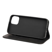Load image into Gallery viewer, Skin Feel Splicing Leather Phone Case, For iPhone 13 Pro Max, For iPhone 13 Pro, For iPhone 13, For iPhone 13 mini, For iPhone 12 Pro Max, For iPhone 12 Pro, For iPhone 12, For iPhone 12 mini