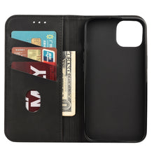 Load image into Gallery viewer, Skin Feel Splicing Leather Phone Case, For iPhone 11 Pro Max, For iPhone 11 Pro, For iPhone 11, For iPhone XS Max, For iPhone X / XS, For iPhone XR, For iPhone SE 2022 / SE 2020 / 8 / 7, For iPhone 8 Plus &amp; 7 Plus