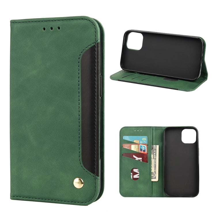 Skin Feel Splicing Leather Phone Case, For iPhone 11 Pro Max, For iPhone 11 Pro, For iPhone 11, For iPhone XS Max, For iPhone X / XS, For iPhone XR, For iPhone SE 2022 / SE 2020 / 8 / 7, For iPhone 8 Plus & 7 Plus
