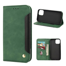 Load image into Gallery viewer, Skin Feel Splicing Leather Phone Case, For iPhone 11 Pro Max, For iPhone 11 Pro, For iPhone 11, For iPhone XS Max, For iPhone X / XS, For iPhone XR, For iPhone SE 2022 / SE 2020 / 8 / 7, For iPhone 8 Plus &amp; 7 Plus