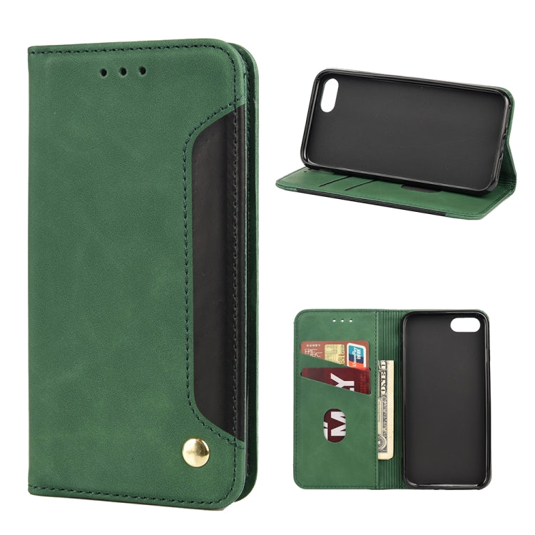Skin Feel Splicing Leather Phone Case, For iPhone 11 Pro Max, For iPhone 11 Pro, For iPhone 11, For iPhone XS Max, For iPhone X / XS, For iPhone XR, For iPhone SE 2022 / SE 2020 / 8 / 7, For iPhone 8 Plus & 7 Plus