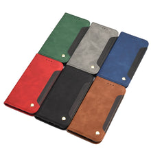 Load image into Gallery viewer, Skin Feel Splicing Leather Phone Case, For iPhone 6 Plus &amp; 6s Plus, For iPhone 6 &amp; 6s