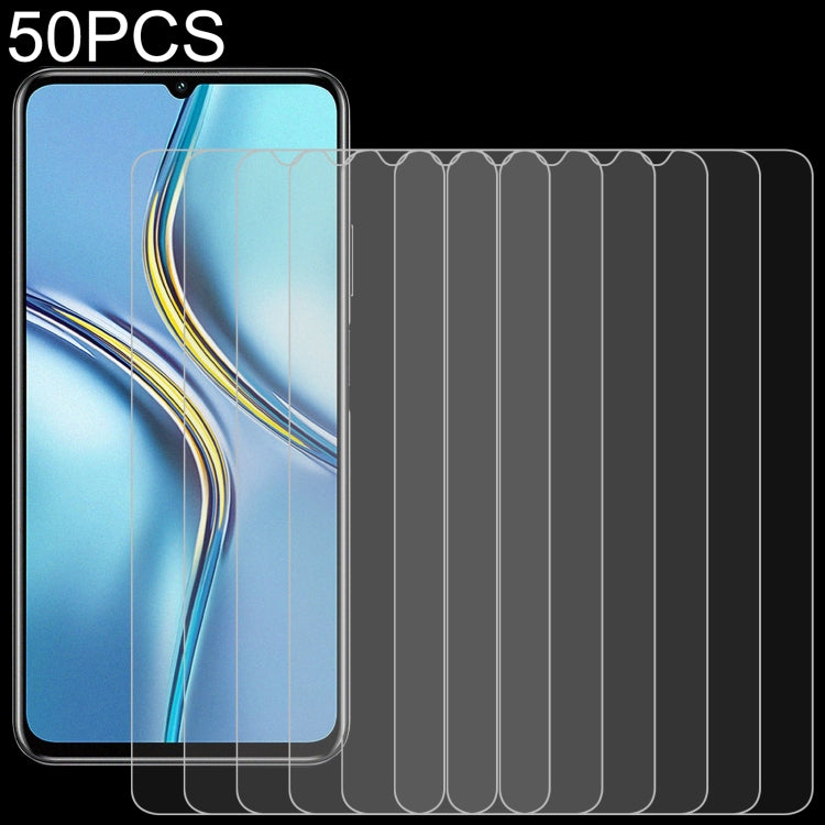 50 PCS 0.26mm 9H 2.5D Tempered Glass Film, For Honor X30 Max (50 PCS), For TCL 20 R 5G / 20Y (50 PCS), For Tecno Spark 7 (50 PCS), For Tecno Spark 7 Pro (50 PCS), For Nokia C1 2nd Edition (50 PCS)