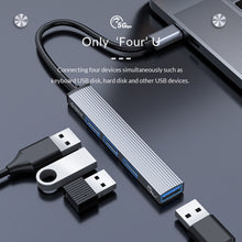 Load image into Gallery viewer, ORICO AH-12F 4 In 1 Type-C / USB-C to USB 3.0 HUB Docking Station, AH-12F