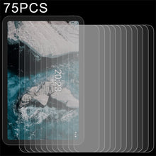 Load image into Gallery viewer, 75 PCS 9H 2.5D Explosion-proof Tempered Tablet Glass Film