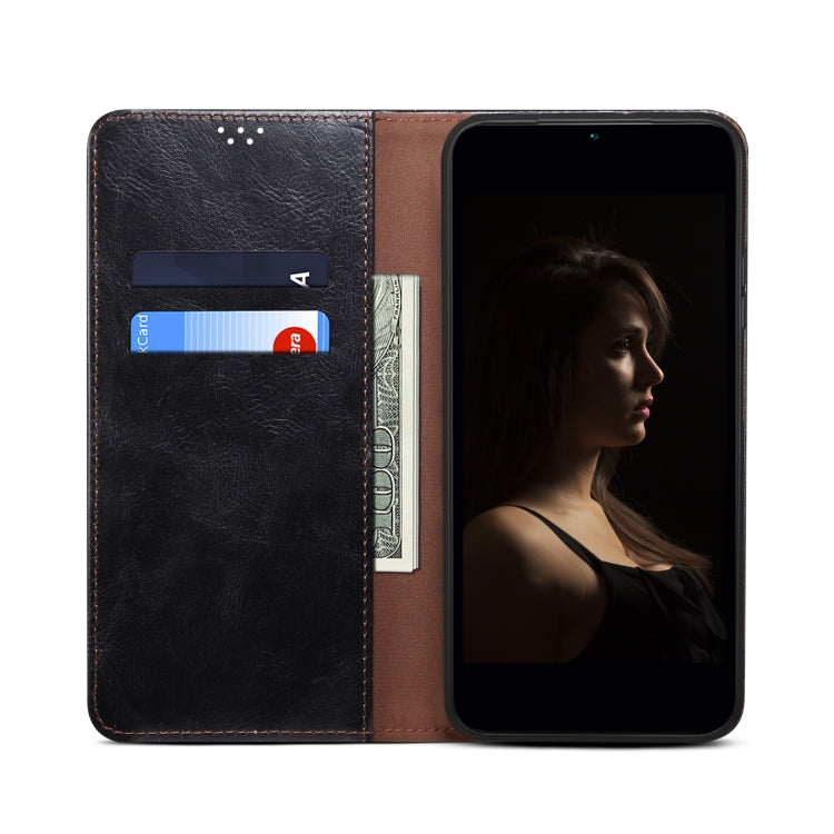 Oil Wax Texture Flip Leather Phone Case with Card Slots & Wallet, For Xiaomi Redmi Note 11, For Xiaomi Redmi Note 11 Pro / 11 Pro+