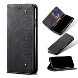 Denim Texture Flip Leather Phone Case with Card Slots & Wallet, For Xiaomi Redmi Note 11, For Xiaomi Redmi Note 11 Pro / 11 Pro+
