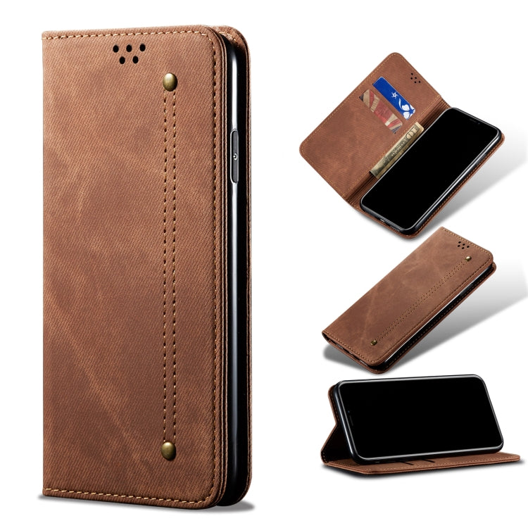 Denim Texture Flip Leather Phone Case with Card Slots & Wallet, For Xiaomi Redmi Note 11, For Xiaomi Redmi Note 11 Pro / 11 Pro+