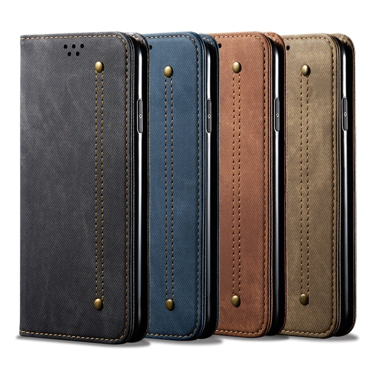 Denim Texture Flip Leather Phone Case with Card Slots & Wallet, For Xiaomi Redmi Note 11, For Xiaomi Redmi Note 11 Pro / 11 Pro+