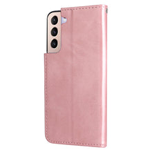 Load image into Gallery viewer, Calf Texture Zipper Horizontal Flip Leather Phone Case, For Samsung Galaxy S22 5G, For Samsung Galaxy S22+ 5G