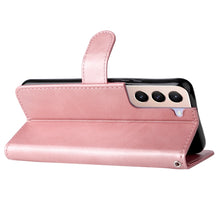 Load image into Gallery viewer, Calf Texture Zipper Horizontal Flip Leather Phone Case, For Samsung Galaxy S22 5G, For Samsung Galaxy S22+ 5G