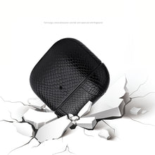 Load image into Gallery viewer, Snakeskin Texture Earphone Protective Case with Hang Buckle For AirPods 3