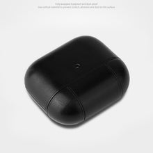 Load image into Gallery viewer, Crazy Horse Texture Earphone Protective Case with Hang Buckle For AirPods 3
