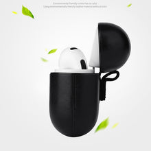 Load image into Gallery viewer, Crazy Horse Texture Earphone Protective Case with Hang Buckle For AirPods 3