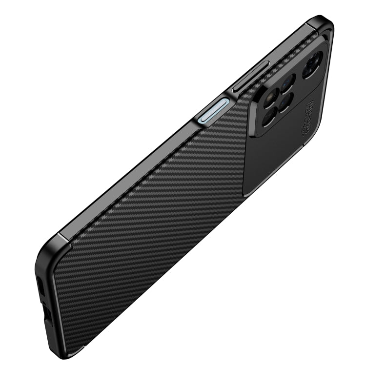 Carbon Fiber Texture Shockproof TPU Phone Case, For vivo S10e, For vivo T1, For Xiaomi Redmi Note 11 Pro, For Xiaomi Redmi Note 11 China