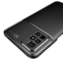 Load image into Gallery viewer, Carbon Fiber Texture Shockproof TPU Phone Case, For Xiaomi Redmi Note 11 China