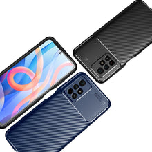 Load image into Gallery viewer, Carbon Fiber Texture Shockproof TPU Phone Case, For Xiaomi Redmi Note 11 China