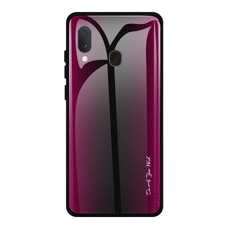 Texture Gradient Glass Protective Case