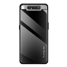 Load image into Gallery viewer, Texture Gradient Glass Protective Case, For Galaxy A20 / A30, For Galaxy A50, For Galaxy A80 / A90, For Galaxy Note 9, For Galaxy Note 10 Pro, For Galaxy S10, For iPhone SE 2022 / SE 2020 / 8 / 7, For iPhone XS Max