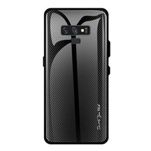 Load image into Gallery viewer, Texture Gradient Glass Protective Case, For Galaxy A50, For Galaxy A80 / A90, For Galaxy Note 9, For Galaxy Note 10 Pro, For Galaxy S10, For iPhone SE 2022 / SE 2020 / 8 / 7, For iPhone XS Max