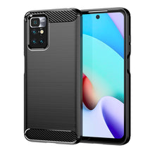 Load image into Gallery viewer, Brushed Texture Carbon Fiber TPU Phone Case, For Xiaomi Redmi Note 11, For Xiaomi Redmi Note 11 Pro
