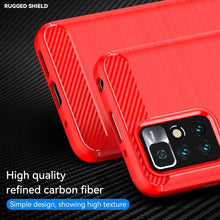 Load image into Gallery viewer, Brushed Texture Carbon Fiber TPU Phone Case, For Xiaomi Redmi Note 11, For Xiaomi Redmi Note 11 Pro