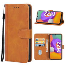 Load image into Gallery viewer, Leather Phone Case, For Samsung Galaxy M02s, For Samsung Galaxy M22, For Samsung Galaxy  M52 5G