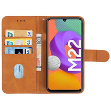 Load image into Gallery viewer, Leather Phone Case, For Samsung Galaxy M02s, For Samsung Galaxy M22, For Samsung Galaxy  M52 5G