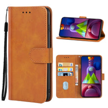 Load image into Gallery viewer, Leather Phone Case, For Samsung Galaxy M02s, For Samsung Galaxy M22, For Samsung Galaxy  M52 5G