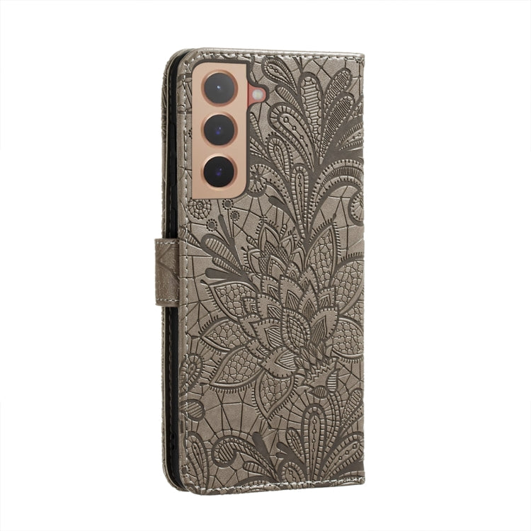Lace Flower Leather Phone Case with Holder & Card Slots & Wallet & Photo Frame, For Samsung Galaxy S22 5G, For Samsung Galaxy S22 Ultra 5G, For Samsung Galaxy S22+ 5G, For Xiaomi Redmi Note 11, For Xiaomi Redmi Note 11 Pro