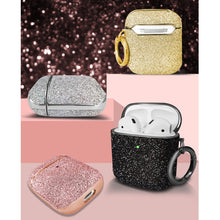 Load image into Gallery viewer, Electroplating Glitter Powder Wireless Earphone Protective Case, For AirPods 1 / 2