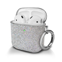 Load image into Gallery viewer, Electroplating Glitter Powder Wireless Earphone Protective Case, For AirPods 1 / 2