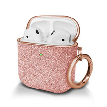 Load image into Gallery viewer, Electroplating Glitter Powder Wireless Earphone Protective Case, For AirPods 1 / 2