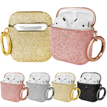 Load image into Gallery viewer, Electroplating Glitter Powder Wireless Earphone Protective Case, For AirPods 1 / 2