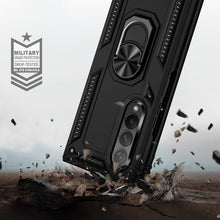 Load image into Gallery viewer, Shockproof TPU + PC Phone Case with Rotating Holder, For Samsung Galaxy Z Fold3 5G