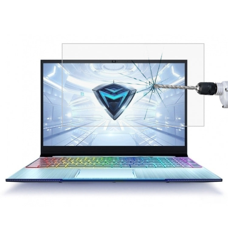 Laptop Screen HD Tempered Glass Protective Film, For Lenovo Yoga C740 15.6 inch, For MACHENIKE F117 15.6 inch, For MACHENIKE F117-BB3 15.6 inch, For MACHENIKE F117-X 15.6 inch, For MACHENIKE Machbook-PCi1 15.6 inch, For MACHENIKE Machbook-PD1 15.6 inch...