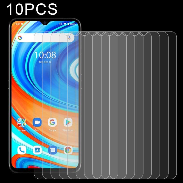10 PCS 0.26mm 9H 2.5D Tempered Glass Film, For Umidigi A9 (10 PCS), For Umidigi A11 Pro Max (10 PCS)