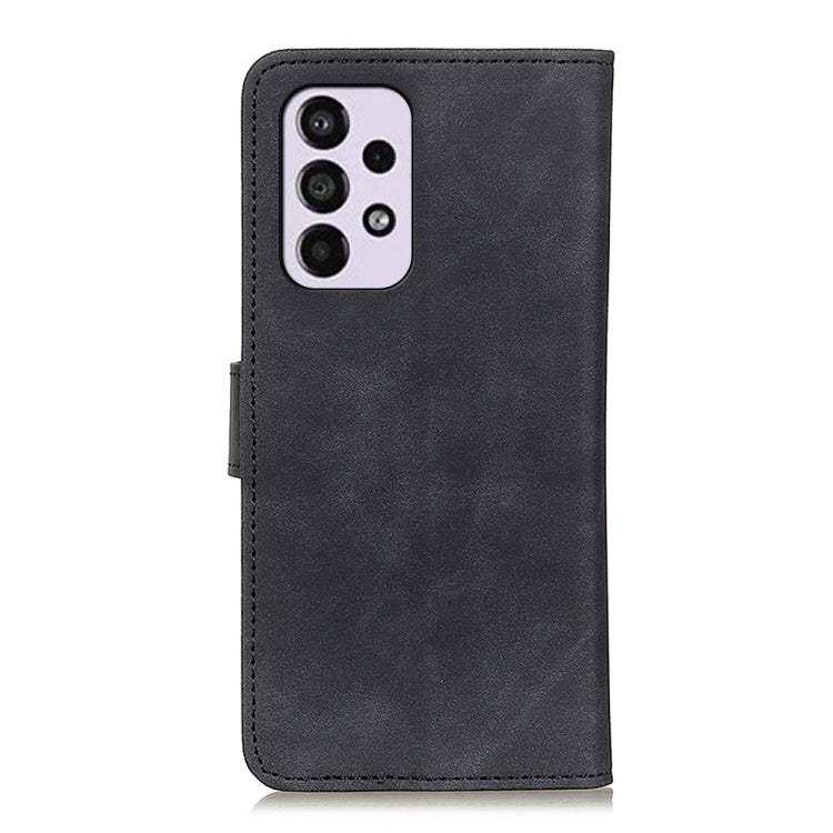 KHAZNEH Retro Texture PU + TPU Horizontal Flip Leather Phone Case with Holder & Card Slots & Wallet, For Samsung Galaxy A33 5G