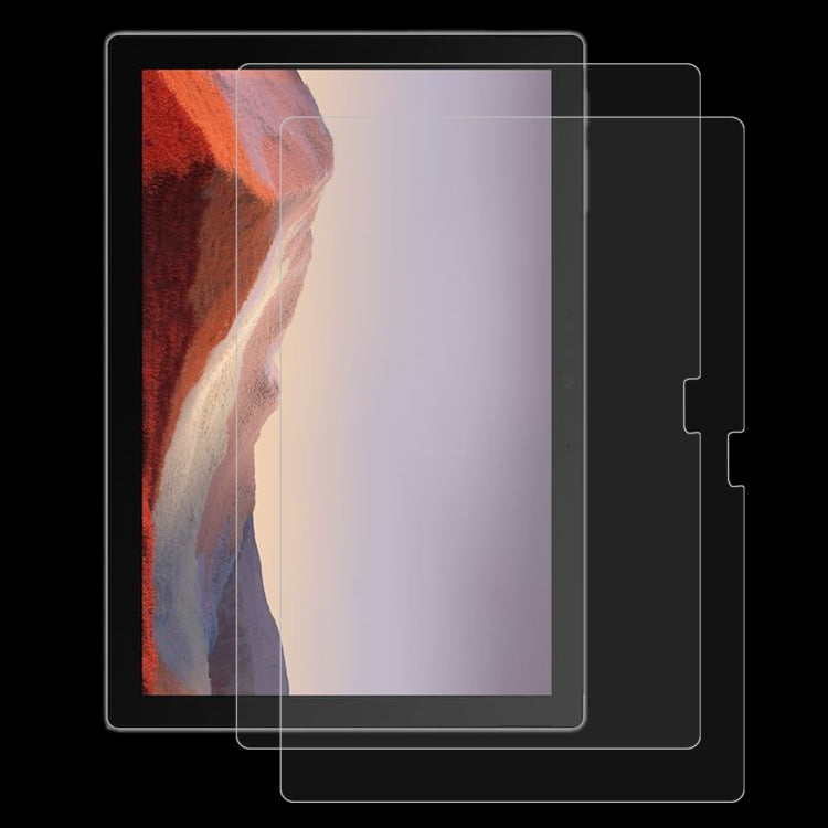 2 PCS 9H 2.5D Explosion-proof Tempered Tablet Glass Film, For Amazon Kindle Fire HD 8 2020  / 2022(2 PCS), For Amazon Kindle Fire HD 10 2019 (2 PCS), For Xiaomi Mi Pad 3 (2 PCS), For Amazon Kindle Fire 7 2019 (2 PCS), For Xiaomi Mi Pad 4 (2 PCS)       ...