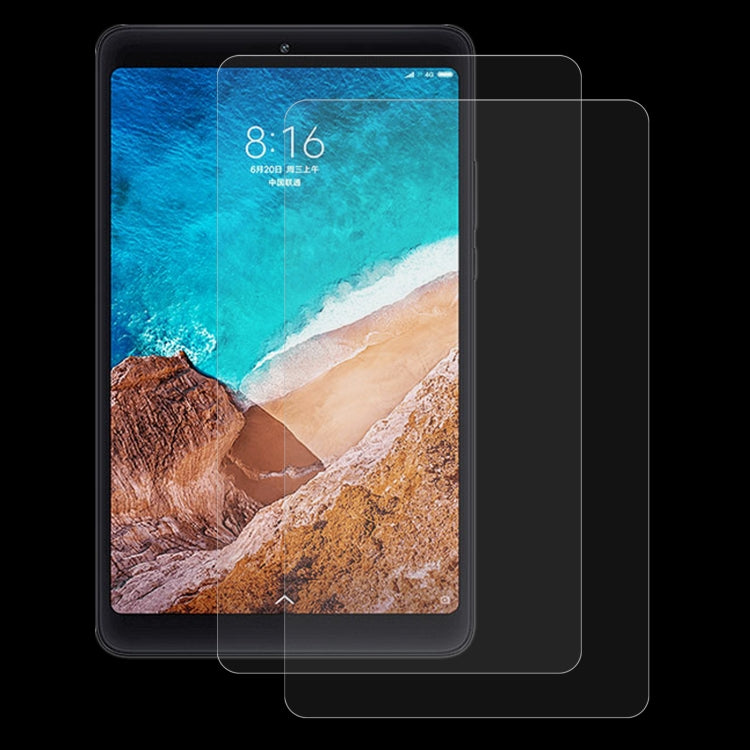 2 PCS 9H 2.5D Explosion-proof Tempered Tablet Glass Film, For Amazon Kindle Fire HD 8 2020  / 2022(2 PCS), For Amazon Kindle Fire HD 10 2019 (2 PCS), For Xiaomi Mi Pad 3 (2 PCS), For Amazon Kindle Fire 7 2019 (2 PCS), For Xiaomi Mi Pad 4 (2 PCS)       ...