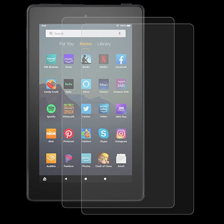 2 PCS 9H 2.5D Explosion-proof Tempered Tablet Glass Film, For Amazon Kindle Fire HD 8 2020  / 2022(2 PCS), For Amazon Kindle Fire HD 10 2019 (2 PCS), For Xiaomi Mi Pad 3 (2 PCS), For Amazon Kindle Fire 7 2019 (2 PCS), For Xiaomi Mi Pad 4 (2 PCS)       ...