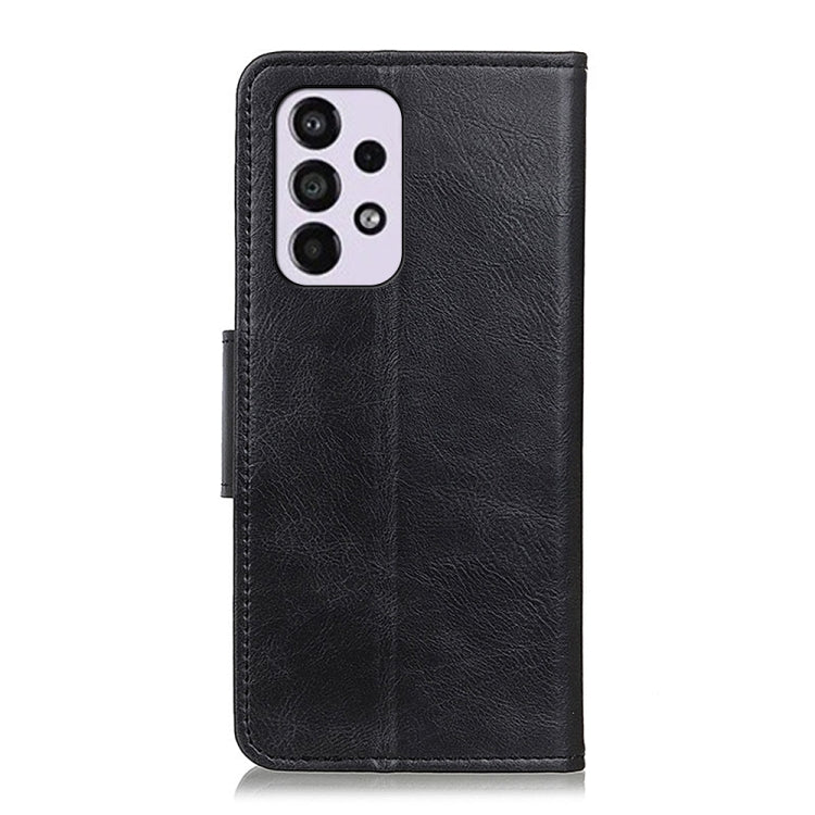 Mirren Crazy Horse Texture Horizontal Flip Leather Phone Case with Holder & Card Slots & Wallet, For Samsung Galaxy A33 5G