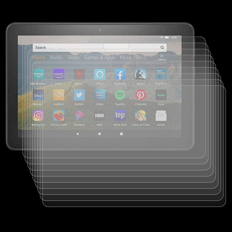 25 PCS 9H 2.5D Explosion-proof Tempered Tablet Glass Film, For Amazon Kindle Fire HD 8 2020 / 2022 (25 PCS), For Amazon Kindle Fire HD 10 2019 (25 PCS), For Xiaomi Mi Pad 3 (25 PCS), For Amazon Kindle Fire 7 2019 (25 PCS), For Amazon Kindle 2019 (25 PC...