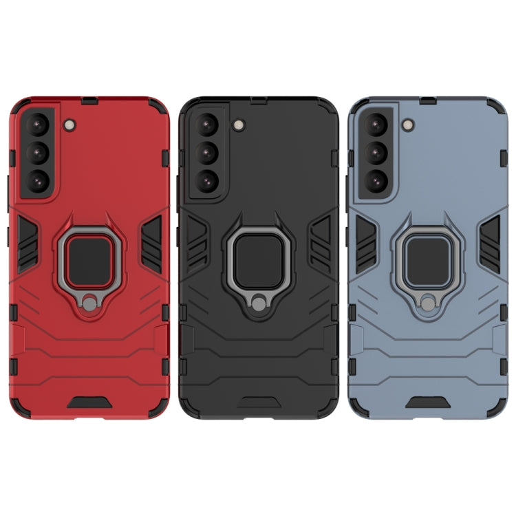 PC + TPU Shockproof Protective Phone Case with Magnetic Ring Holder, For Xiaomi Redmi Note 11 Pro /Note 11 Pro+, For Samsung Galaxy S22 5G, For Samsung Galaxy S22+ 5G, For Samaung Galaxy S22 Ultra 5G