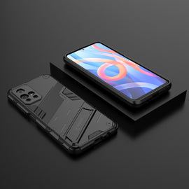 Punk Armor 2 in 1 PC + TPU Shockproof Phone Case with Invisible Holder, For Xiaomi Redmi Note 11 China, For Xiaomi Redmi Note 11 Pro / Note 11 Pro+