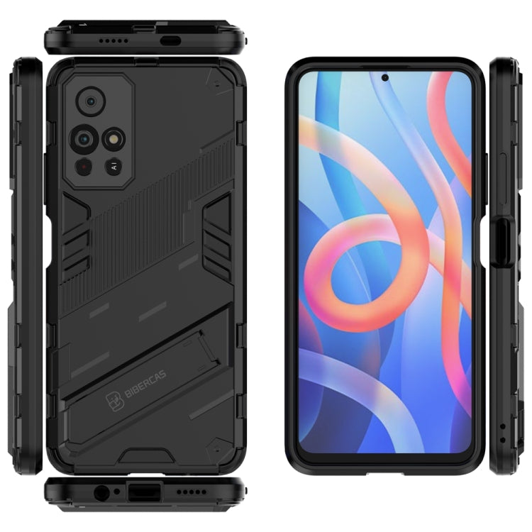 Punk Armor 2 in 1 PC + TPU Shockproof Phone Case with Invisible Holder, For Xiaomi Redmi Note 11 China, For Xiaomi Redmi Note 11 Pro / Note 11 Pro+