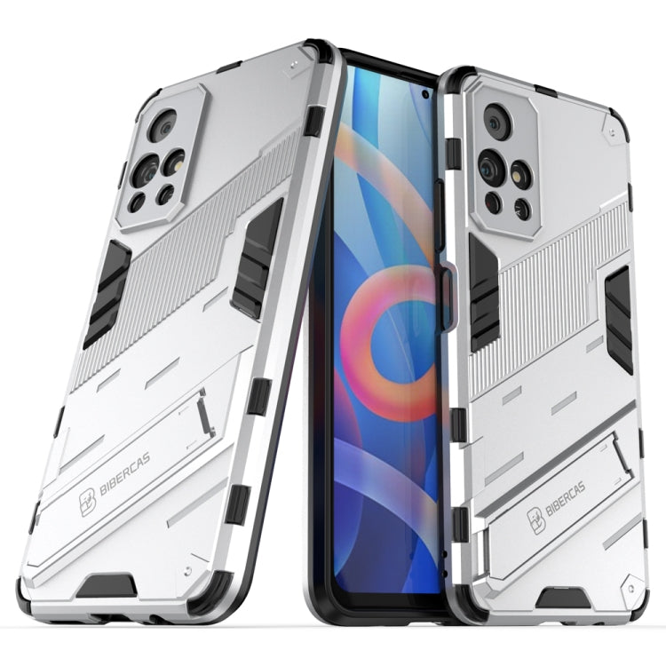 Punk Armor 2 in 1 PC + TPU Shockproof Phone Case with Invisible Holder, For Xiaomi Redmi Note 11 China, For Xiaomi Redmi Note 11 Pro / Note 11 Pro+