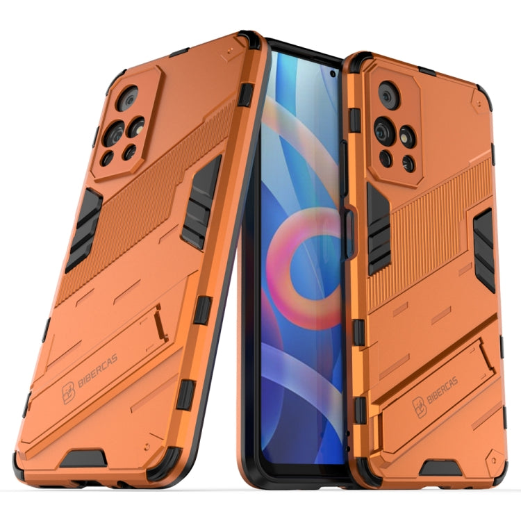 Punk Armor 2 in 1 PC + TPU Shockproof Phone Case with Invisible Holder, For Xiaomi Redmi Note 11 China, For Xiaomi Redmi Note 11 Pro / Note 11 Pro+