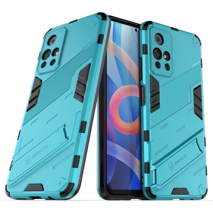 Punk Armor 2 in 1 PC + TPU Shockproof Phone Case with Invisible Holder, For Xiaomi Redmi Note 11 China, For Xiaomi Redmi Note 11 Pro / Note 11 Pro+